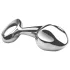 Njoy Pure Plug 2.0 - anaal plug - metaal - zilver