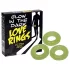 Love Rings - set gloed-in-het-donker penisringen (3 stuks)