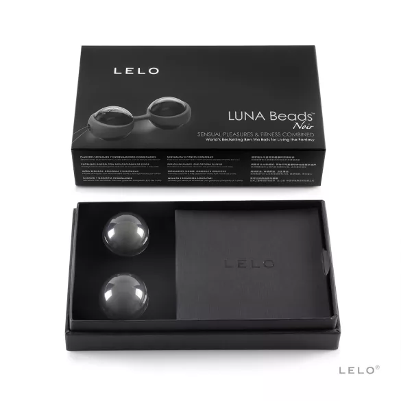 LELO - kegelbal set - verstelbaar gewicht - zwart