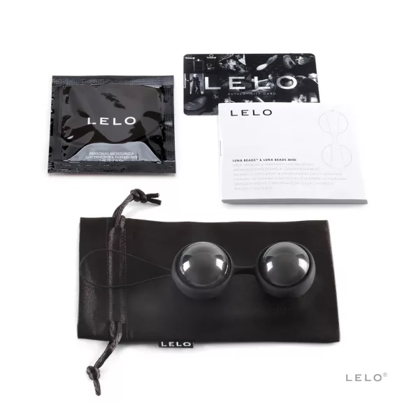 LELO - kegelbal set - verstelbaar gewicht - zwart