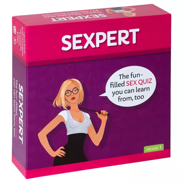tease & please - Sexpert - leuk seksspel-quiz gezelschapsspel (in het Engels)
