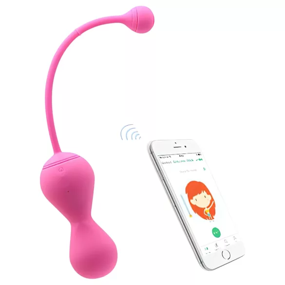 Magic Motion Kegel Master - App-gestuurde vibrerende geishabal (roze)
