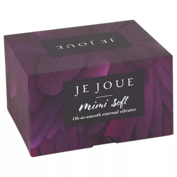 Je Joue Mimi Soft - oplaadbare clitoris vibrator - waterdicht - zwart