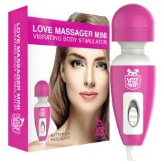 Love Wand - mini vibrator - massagefunctie - roze