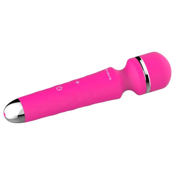 Nalone Rock Wand - oplaadbare massage vibrator - siliconen - roze