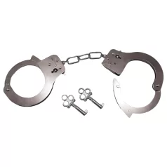 S&M - metalen handboeien - zilver
