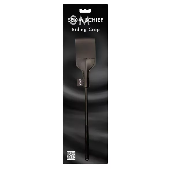 S&M Riding Crop - klapper / zweepje (zwart)
