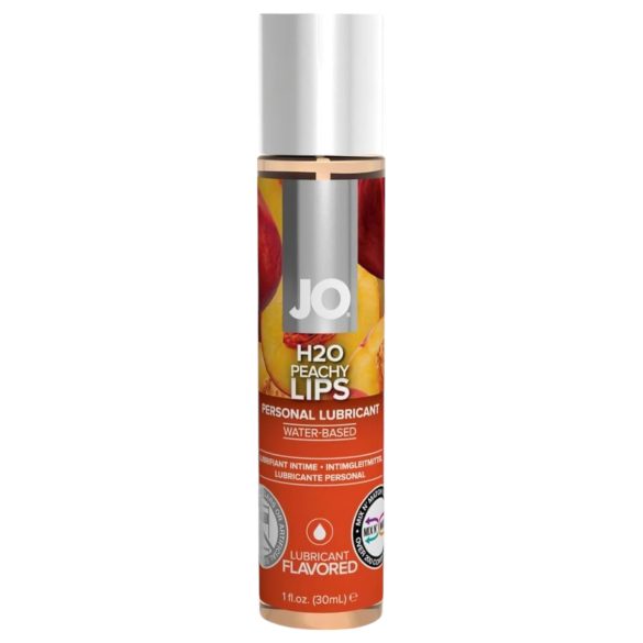 JO H2O perzik - waterbasis glijmiddel (30ml)