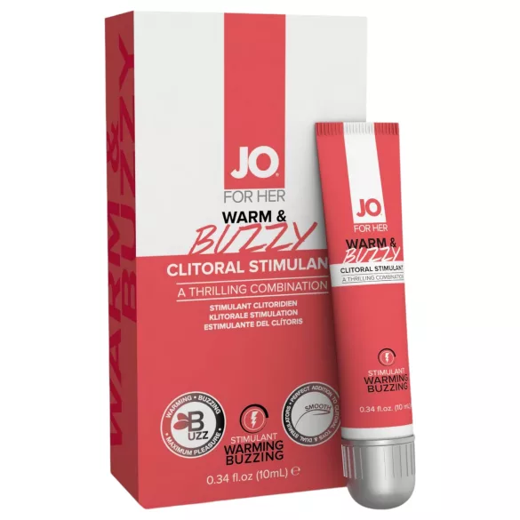 JO - clitorisgel voor vrouwen - verwarmend en tintelend - 10ml