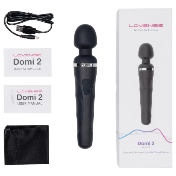 LOVENSE Domi 2 - slimme massage‑vibrator (zwart)