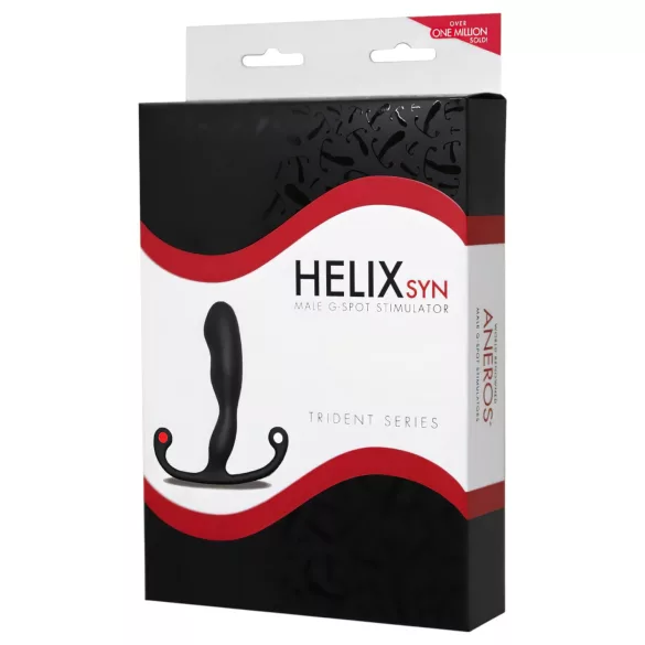Aneros Trident Helix - prostaat dildo - zwart