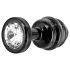 DIOGOL Anni - geribbelde anaalplug - zwart - (3cm)
