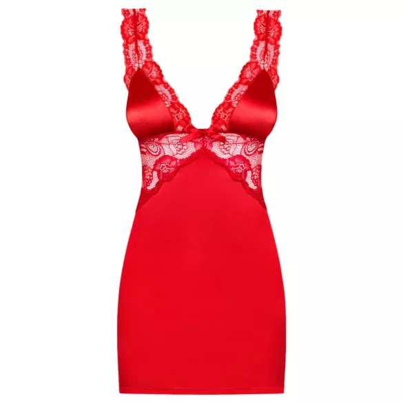 Obsessive Secred - babydoll nachtjurk - rood - L/XL
