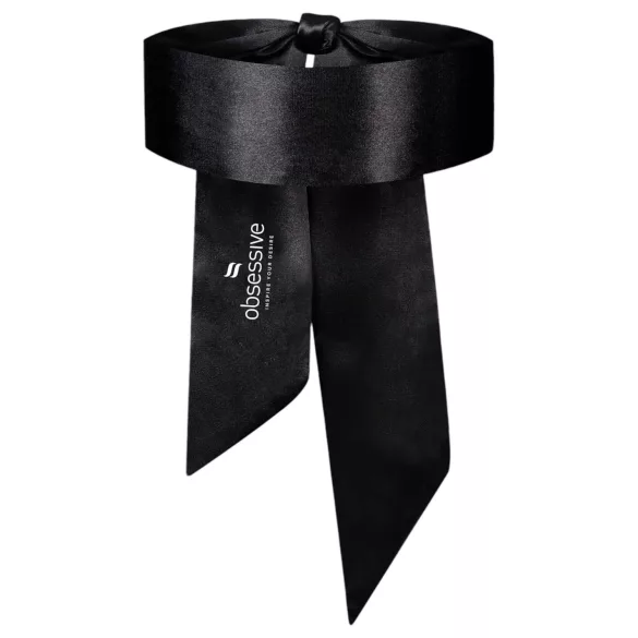 Obsessive - blinddoek - bondage sjaal - zwart