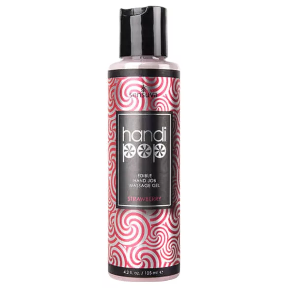 Sensuva - masturbatiecrème voor mannen - aardbei - 125ml