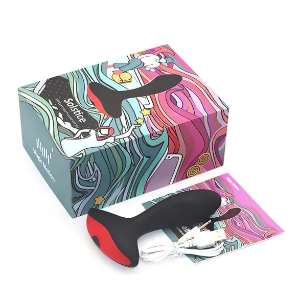 Magic Motion Solstice - App-gestuurde prostaatvibrator voor mannen (zwart)