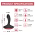 Magic Motion Solstice - App-gestuurde prostaatvibrator voor mannen (zwart)