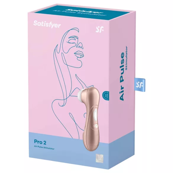 Satisfyer Pro 2 Gen2 - clitorisstimulator - oplaadbaar - bruin