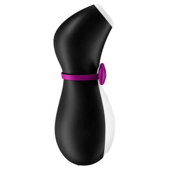 Satisfyer Penguin - clitorisstimulator - oplaadbaar en waterdicht - zwart/wit