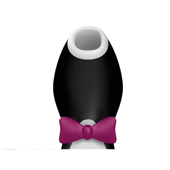 Satisfyer Penguin - clitorisstimulator - oplaadbaar en waterdicht - zwart/wit