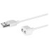 Satisfyer - magnetische USB-oplaadkabel - 2 stuks (wit)