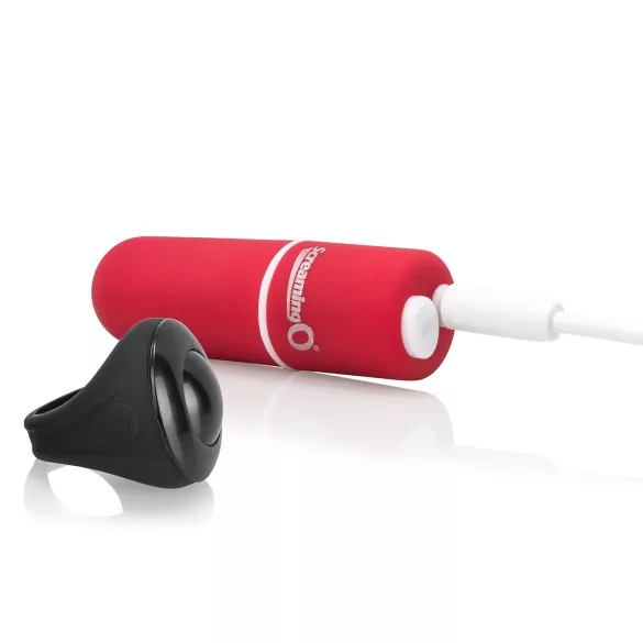 Screaming O - vibrerende slipje set - rood - S/L