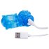 Screaming O BigO - oplaadbare, vibrerende penisring (blauw)