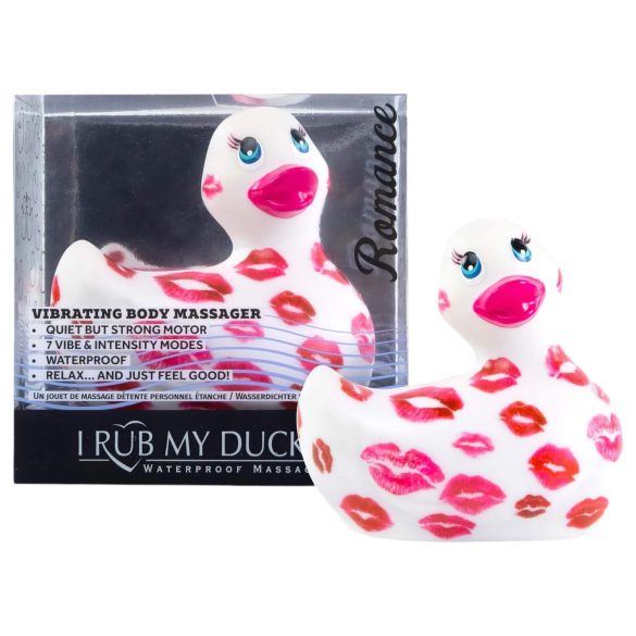 My Duckie Romance 2.0 - waterproof clitoris vibrator - wit/roze