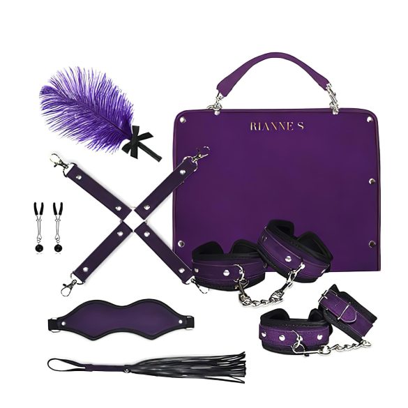 RS Soiree Kinky Me Softly - BDSM bondage set - paars (7-delig)