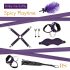 RS Soiree Kinky Me Softly - BDSM bondage set - paars (7-delig)