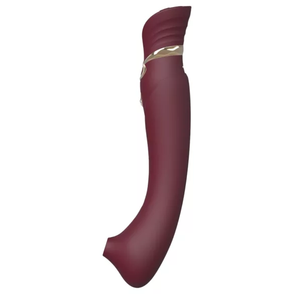 ZALO Queen - luchtdruk G-spot- en clitorisvibrator (rood)