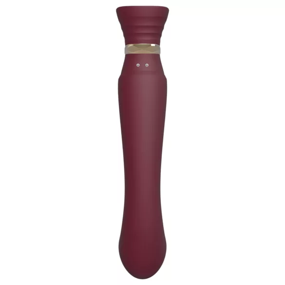 ZALO Queen - luchtdruk G-spot- en clitorisvibrator (rood)