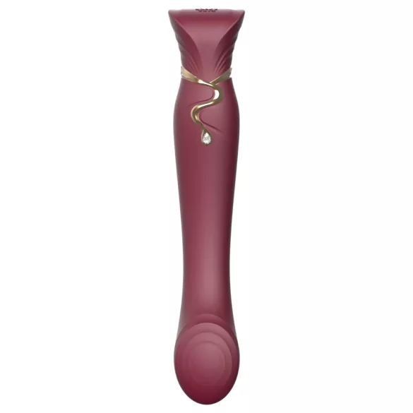 ZALO Queen - luchtdruk G-spot- en clitorisvibrator (rood)