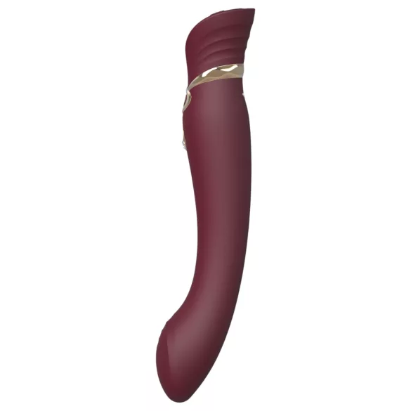 ZALO Queen - luchtdruk G-spot- en clitorisvibrator (rood)