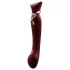 ZALO Queen - luchtdruk G-spot- en clitorisvibrator (rood)
