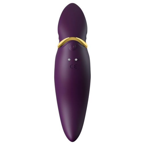 ZALO Hero - clitorisstimulator vibrator - oplaadbaar waterdicht - paars