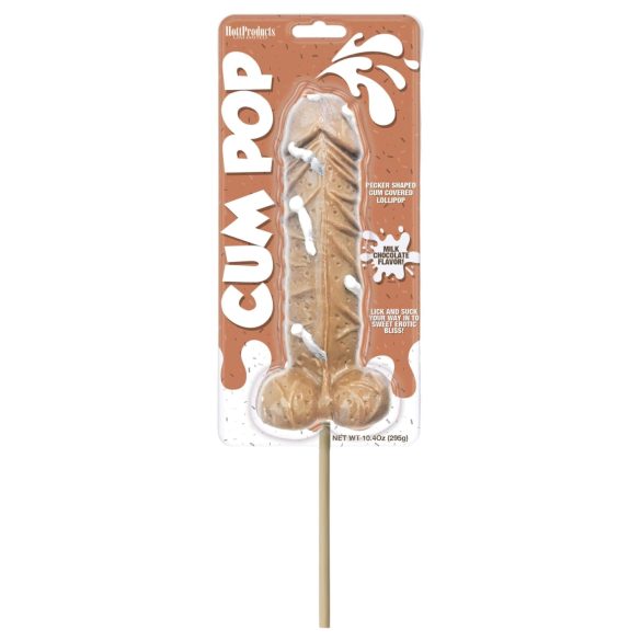 Cum Cock Pop - penis GIGA lolly (295g) - melkchocolade