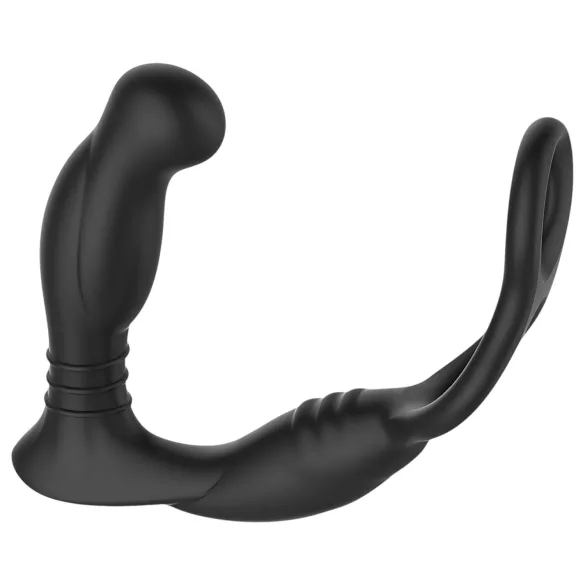 Nexus Simul8 - vibrerende penisring met anaal dildo - zwart