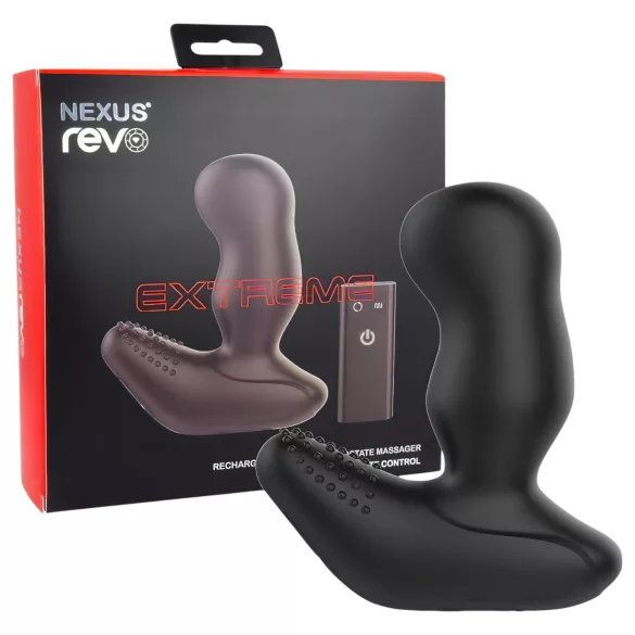 Nexus Revo Extreme - prostaat vibrator - draadloos roterend - zwart
