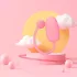 Magic Motion - kegelbal met vibratie - siliconen - roze