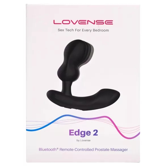 LOVENSE Edge 2 - slimme prostaatvibrator (zwart)
