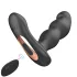 Aixiasia Hiross - anale vibrator met rotatie - zwart