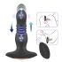Aixiasia Roy - anale vibrator met stootfunctie - oplaadbaar - zwart