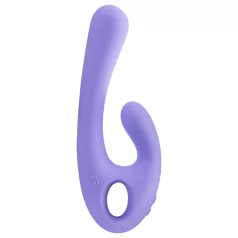   Nomi Tang - vibrator met flexibele clitorisstimulator - oplaadbaar - paars