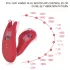 Magic Motion Umi - draagbare app-gestuurde inbrengbare vibrator (rood)