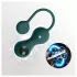 Magic Motion Crystal Duo - App-gestuurde vibrerende geishaballetjes (groen)