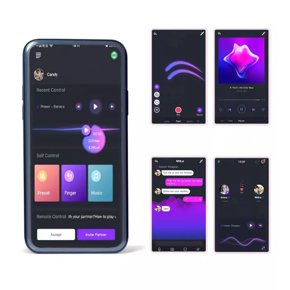 Magic Motion Rise - App-gestuurde vibrerende penisring voor mannen (groen)