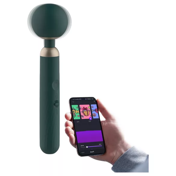 Magic Motion Zenith - vibrator massager - app bediening - siliconen groen