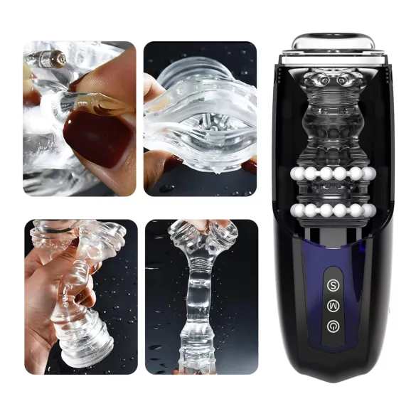 Magic Motion Xone - App-gestuurde masturbator voor mannen (blauw)