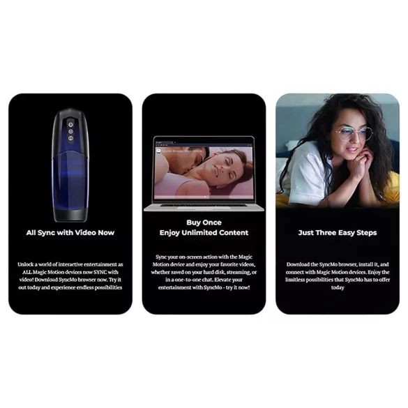 Magic Motion Xone - App-gestuurde masturbator voor mannen (blauw)